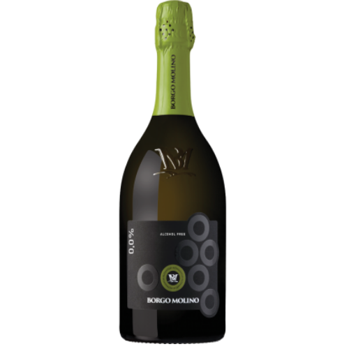 Borgo Molino Spumante alkoholfrei 0,0%  0,75 Liter