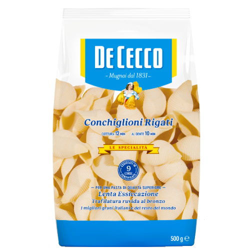 De Cecco Conchiglioni Rigati 500 g