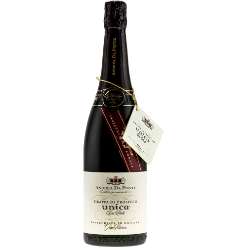 Grappa di Prosecco Unica Andrea da Ponte 0,70 Liter, 40% Vol
