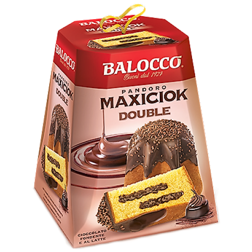 Pandoro Maxiciok Double Balocco 800 g