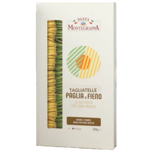 Tagliatelle Paglia & Fieno Pasta Montegrappa 500 g