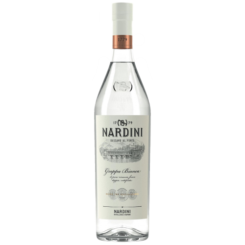 Grappa Nardini Bianca 1,00 Liter, 50%Vol.