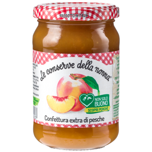 Pfirsich Konfitüre Extra le Conserve della Nonna 330 g