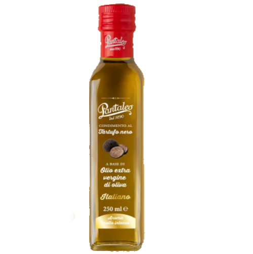 Olivenöl Extra Vergine mit schwarzem Trüffel Pantaleo 0,25 Liter