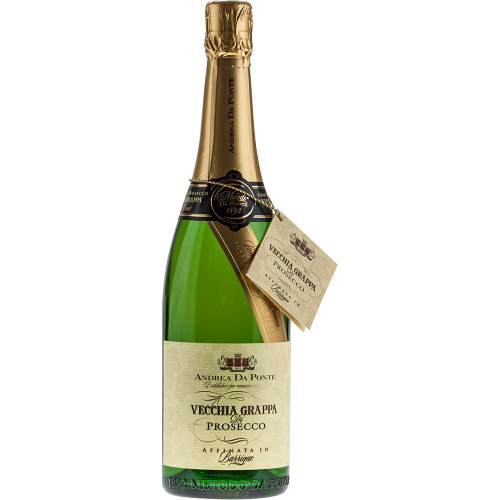 Vecchia Grappa di Prosecco Andrea da Ponte 0,70 Liter, 42% Vol.